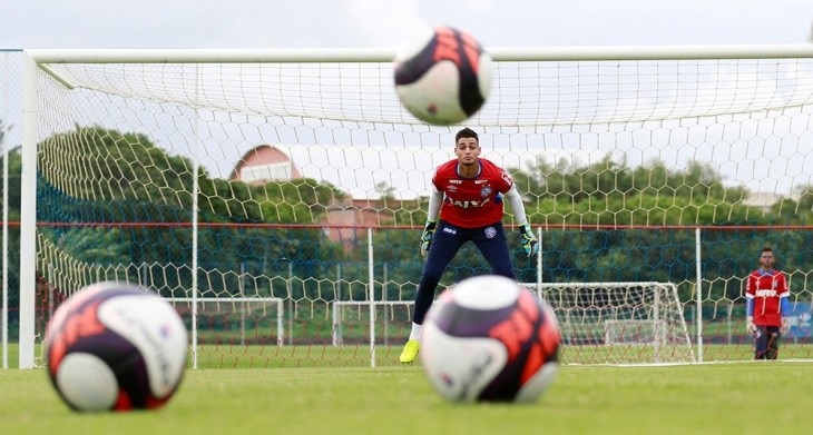 Jean vive grande fase no Bahia (Foto: Felipe Oliveira/EC Bahia/Divulgação)