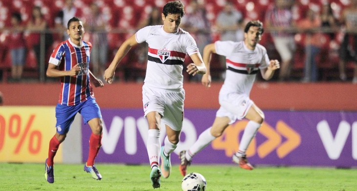 Última vez que Bahia e São Paulo se enfrentaram pelo Campeonato Brasileiro foi em 2014 (Foto: Marcos Ribolli)